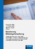 Cover-Bild zum Titel 'Monitoring Bildungsforschung' von ''