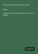 Cover-Bild zum Titel 'Saffo' von 'Salvatore Cammarano, Giovanni Pacini'
