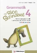 Cover-Bild zum Titel 'Grammatik mit Rico Schnabel, Klasse 4 - silbierte Ausgabe' von 'Stefanie Drecktrah, Mareike Hahn'