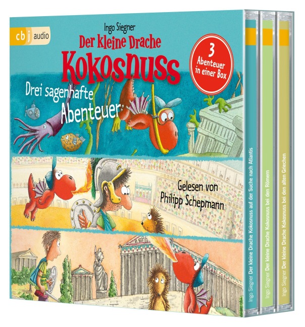 Der kleine Drache Kokosnuss - Drei sagenhafte Abenteuer - Ingo Siegner