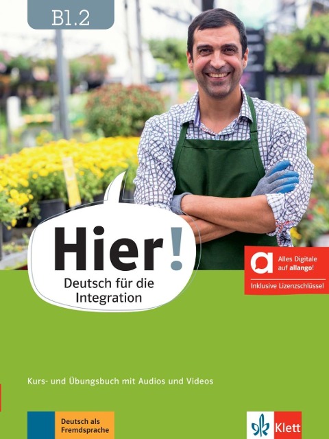 Hier! B1.2 - Hybride Ausgabe allango. Kurs- und Übungsbuch mit Audios und Videos inklusive Lizenzschlüssel allango (24 Monate) - 
