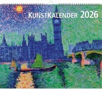 Cover-Bild zum Titel 'Kunstkalender 2026: Berühmte Meisterwerke der klassischen Moderne' von ''