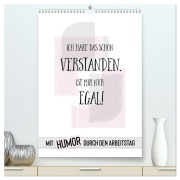 Cover-Bild zum Titel 'Mit Humor durch den Arbeitstag (hochwertiger Premium Wandkalender 2026 DIN A2 hoch), Kunstdruck in Hochglanz' von 'Melanie Viola'