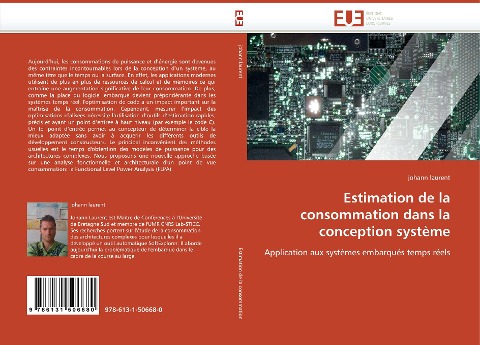 Estimation de la consommation dans la conception système - Johann Laurent