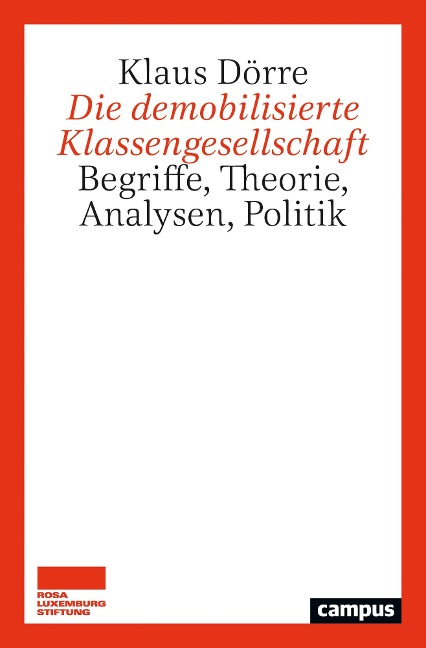 Die demobilisierte Klassengesellschaft - Klaus Dörre
