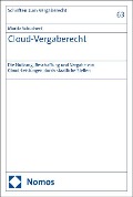 Cover-Bild zum Titel 'Cloud-Vergaberecht' von 'Moritz Schuchert'