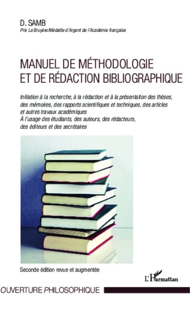 Manuel de méthodologie et de rédaction bibliographique - Samb