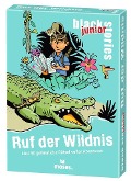Cover-Bild zum Titel 'black stories junior Ruf der Wildnis' von 'Corinna Harder'
