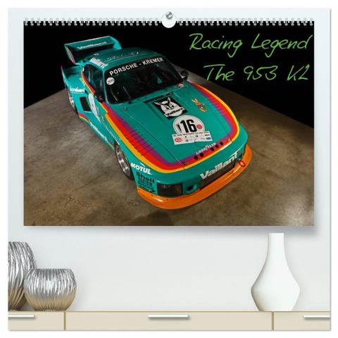 Racing Legend: The Porsche 635 K2 (hochwertiger Premium Wandkalender 2025 DIN A2 quer), Kunstdruck in Hochglanz - Stefan Bau