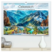 Cover-Bild zum Titel 'Österreich. Alpenzauber und Seenträume (hochwertiger Premium Wandkalender 2027 DIN A2 quer), Kunstdruck in Hochglanz' von 'Rose Hurley'