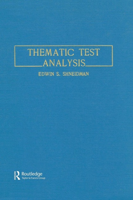 Thematic Test Analysis - E. S. Shneidman