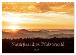 Cover-Bild zum Titel 'Naturparadies Pfälzerwald (Wandkalender 2026 DIN A3 quer), CALVENDO Monatskalender' von 'Momentfänger Patricia Flatow'