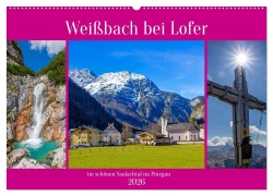 Weißbach bei Lofer (Wandkalender 2026 DIN A2 quer), CALVENDO Monatskalender - Christa Kramer