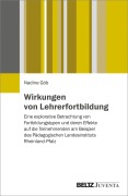 Cover-Bild zum Titel 'Wirkungen von Lehrerfortbildung' von 'Nadine Göb'
