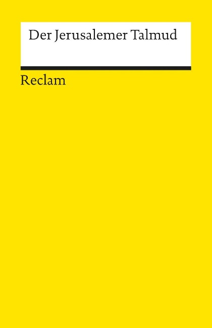 Der Jerusalemer Talmud - 