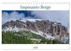 Cover-Bild zum Titel 'Imposante Berge (Wandkalender 2026 DIN A4 quer), CALVENDO Monatskalender' von 'Giuseppe Di Domenico'