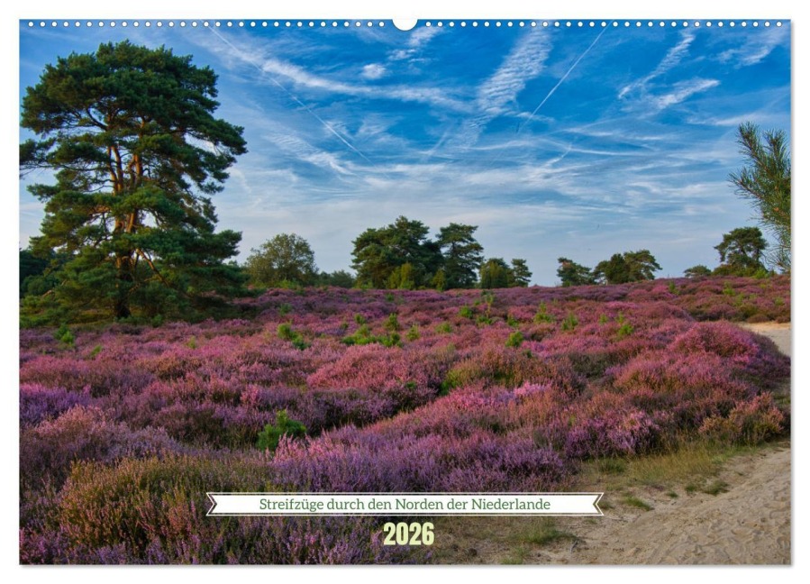 Streifzüge durch den Norden der Niederlande (Wandkalender 2026 DIN A2 quer), CALVENDO Monatskalender - Tanja Voigt
