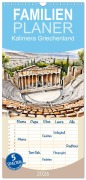 Cover-Bild zum Titel 'Familienplaner 2026 - Kalimera Griechenland mit 5 Spalten (Wandkalender, 21 x 45 cm) CALVENDO' von 'Claudia Kleemann'