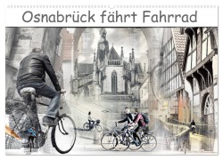 Cover-Bild zum Titel 'Osnabrück fährt Fahrrad (Wandkalender 2026 DIN A2 quer), CALVENDO Monatskalender' von 'Viktor Gross'