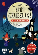 Cover-Bild zum Titel 'Echt gruselig! Das Stickerbuch: über 200 Sticker - mit LEUCHT-Effekt' von ''