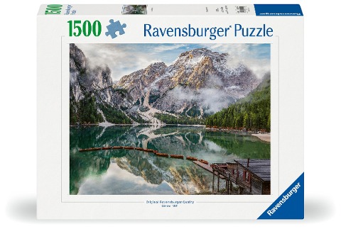 Erwachsenenpuzzle 1500 Teile - Pragser Wildsee - 