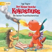 Cover-Bild zum Titel 'Der kleine Drache Kokosnuss - Die besten Feuerdrachenwitze' von 'Ingo Siegner'