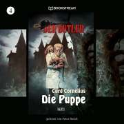 Cover-Bild zum Titel 'Der Butler, Folge 4: Die Puppe' von 'Curd Cornelius'