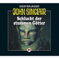 Cover-Bild zum Titel 'Schlucht der stummen Götter' von 'Jason Dark'