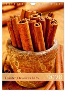 Cover-Bild zum Titel 'Kräuter, Gewürze & Co. 2026 (Wandkalender 2026 DIN A4 hoch), CALVENDO Monatskalender' von 'Ralph Kerpa'