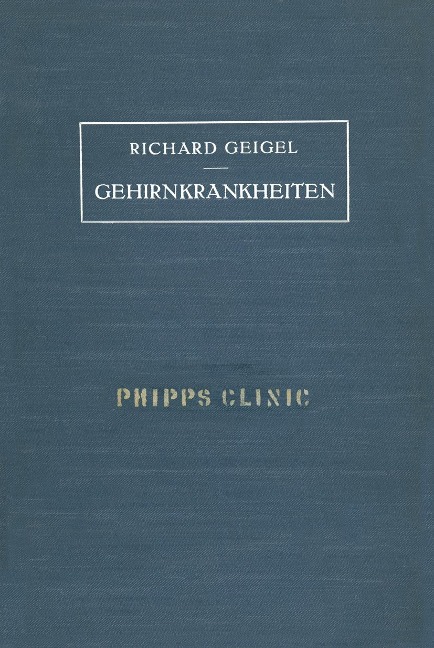 Gehirnkrankheiten - Na Geigel