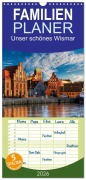 Familienplaner 2026 - Unser schönes Wismar mit 5 Spalten (Wandkalender, 21 x 45 cm) CALVENDO - Carsten Rennecke