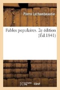 Cover-Bild zum Titel 'Fables Populaires. 2e Édition' von 'Pierre Lachambeaudie, Augustin Chaho'