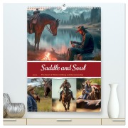Cover-Bild zum Titel 'Saddle and Soul (High Quality Premium Wall Calendar 2026 DIN A2 portrait),CALVENDO 12 Month Wall Calendar' von 'Kerstin Waurick'