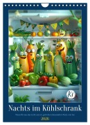 Cover-Bild zum Titel 'Nachts im Kühlschrank (Wandkalender 2026 DIN A4 hoch), CALVENDO Monatskalender' von 'Kerstin Waurick'