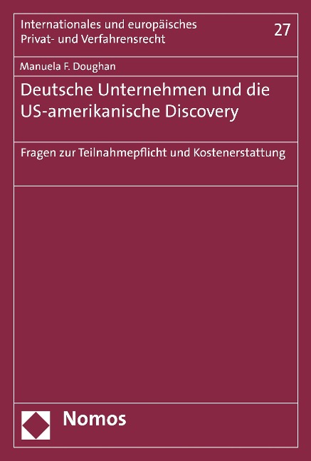 Deutsche Unternehmen und die US-amerikanische Discovery - Manuela F. Doughan