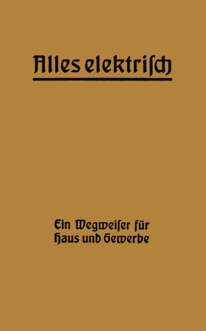 Alles elektrisch! - Hermann Zipp