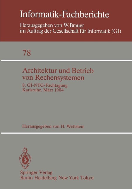 Architektur und Betrieb von Rechensystemen - 
