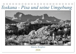 Cover-Bild zum Titel 'Toskana - Pisa und seine Umgebung (Tischkalender 2026 DIN A5 quer), CALVENDO Monatskalender' von 'Simone Borghini'