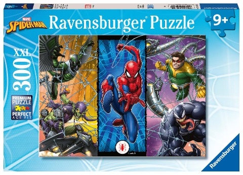 Kinderpuzzle 300 XXL Teile - Die Welt von Spider-Man - 