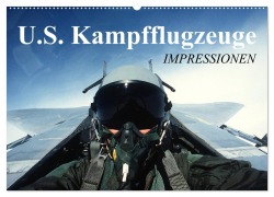Cover-Bild zum Titel 'U.S. Kampfflugzeuge. Impressionen (Wandkalender 2026 DIN A2 quer), CALVENDO Monatskalender' von 'Elisabeth Stanzer'