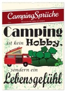 CampingSprüche (Wandkalender 2026 DIN A2 hoch), CALVENDO Monatskalender - Sabine Löwer
