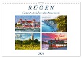 Rügen - Gemalte Ansichten der Ostseeinsel (Wandkalender 2024 DIN A4 quer), CALVENDO Monatskalender - Anja Frost