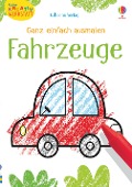 Kleine Kreativ-Werkstatt - Ganz einfach ausmalen: Fahrzeuge - Kirsteen Robson