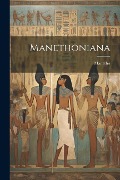 Manethoniana - Manetho