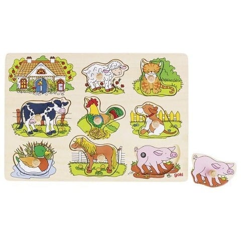 Soundpuzzle Bauernhof, mit Tierstimmen, - 