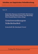 Cover-Bild zum Titel 'Gemeinwesenbezogene Sicherheitsarbeit' von ''
