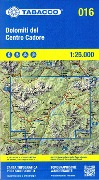 Cover-Bild zum Titel 'Tabacco Wandern Dolomiti Cadore 1:25000' von ''