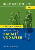 Cover-Bild zum Titel 'Kabale und Liebe' von 'Friedrich von Schiller'