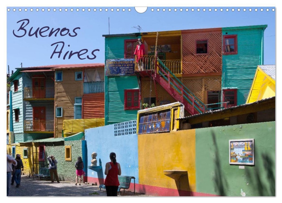 Buenos Aires (Wandkalender 2026 DIN A3 quer), CALVENDO Monatskalender - AnGe AnGe