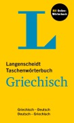 Cover-Bild zum Titel 'Langenscheidt Taschenwörterbuch Griechisch' von ''
